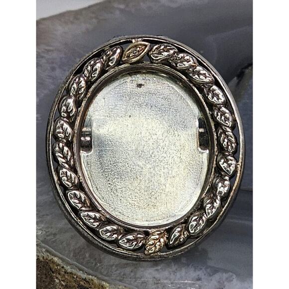 Unbranded Jewelry - 10K - Diamond - 925 Sterling Silver Brooch Pendant-Stand-Locket Love Photo Frame